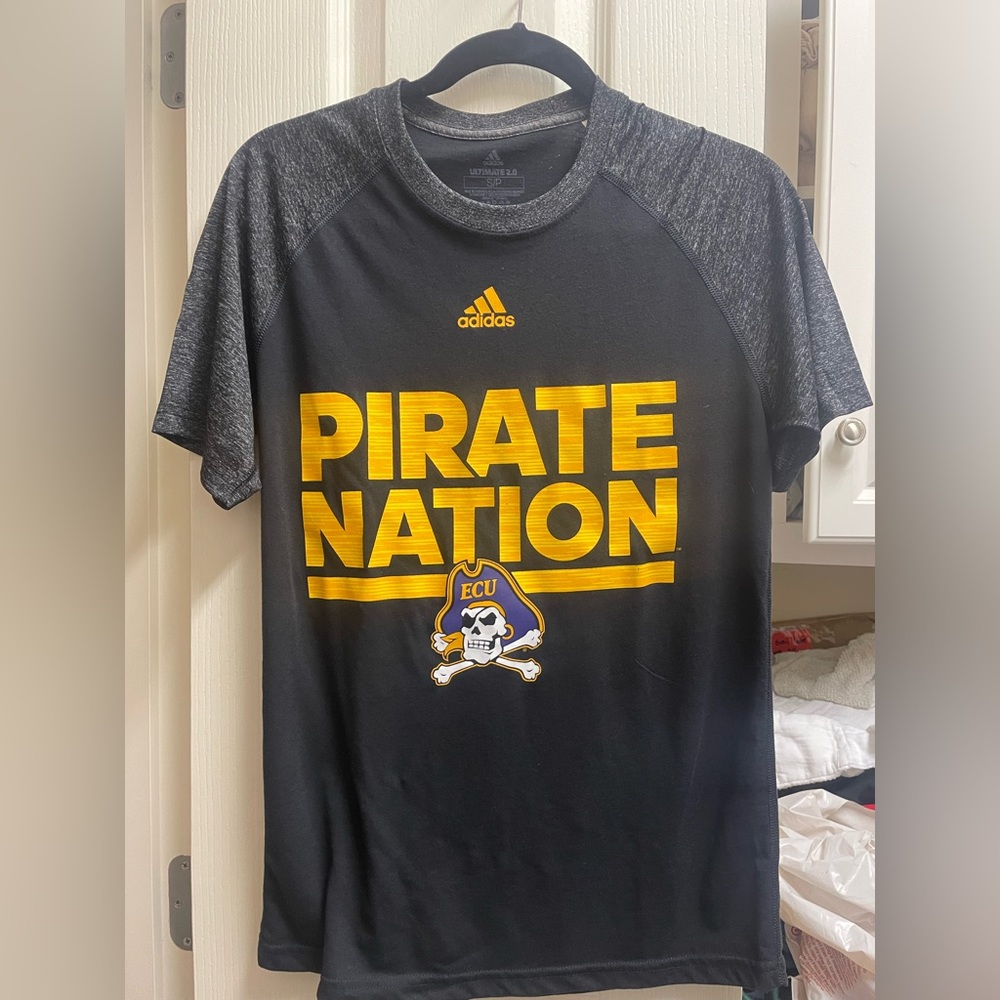 Women’s Adidas East Carolina University Women’s shirt.